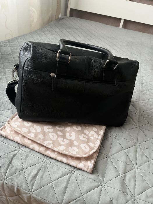 Geantă de piele pentru scutece Kidzroom