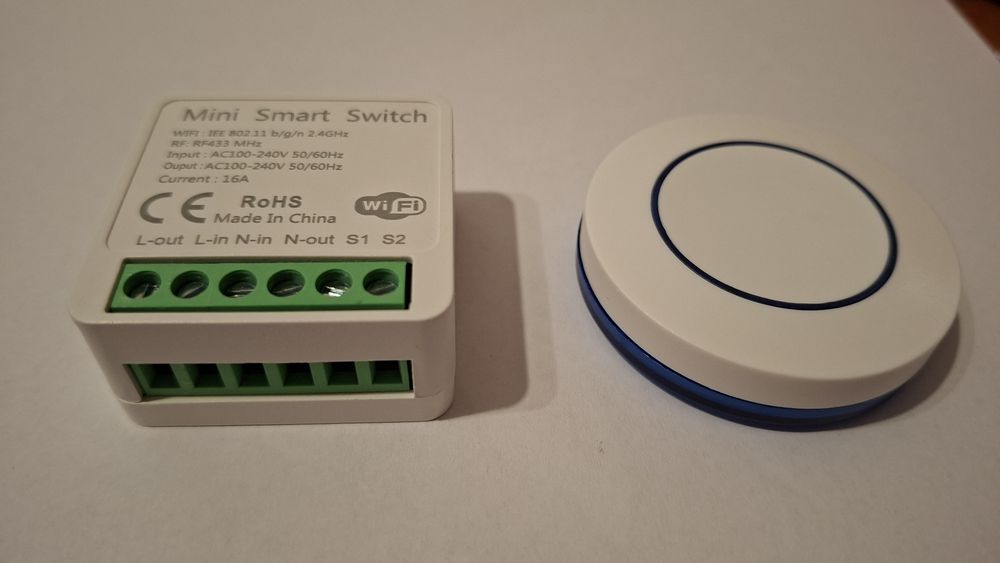 Releu  Tuya zigbee / wi-fi + rf433 comutator inteligent / smart switch