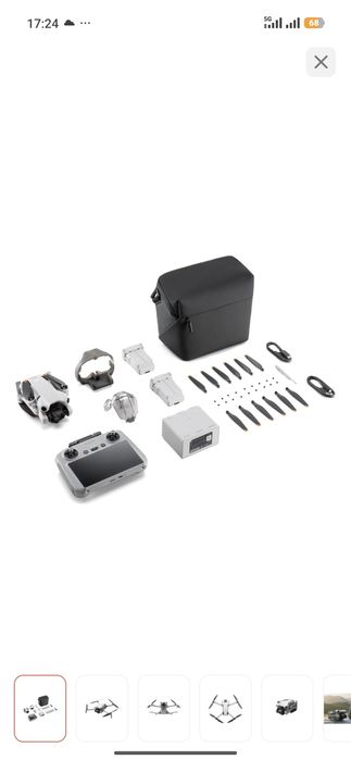 Дрон DJI Mini 4 Pro Fly More Combo Plus (DJI RC 2)