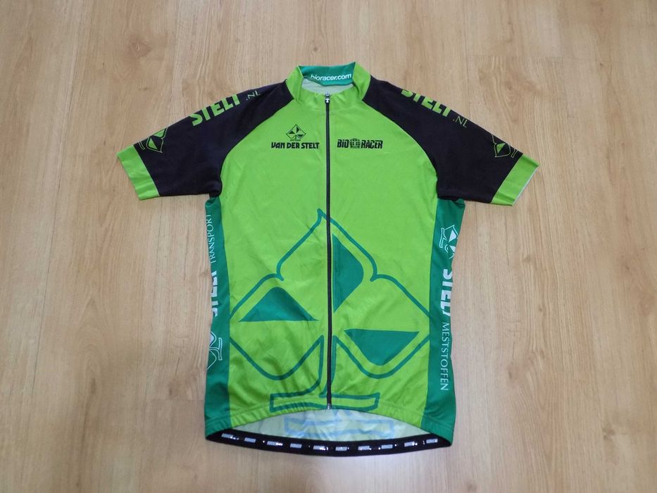 вело джърси agu/bio racer тениска шосейно колоездене мъжко оригинално XXL/XL