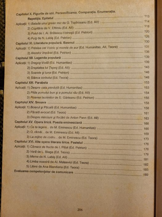 Manual clasa 5a (Va) Sa dezlegam tainele textelor literare,ed Carminis