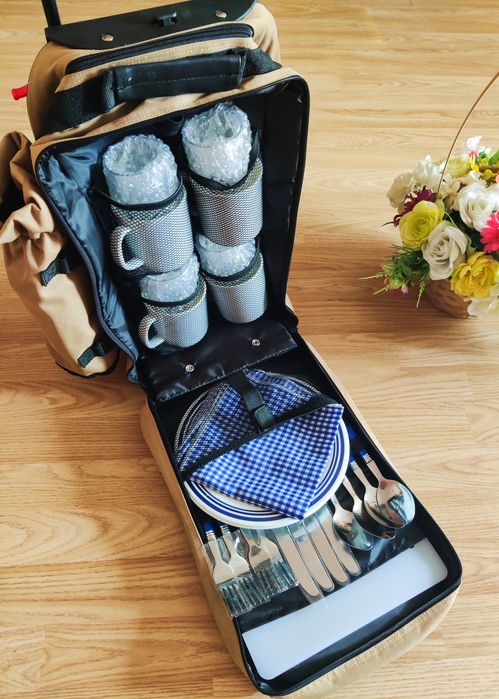Rucsac tip troller pentru picnic