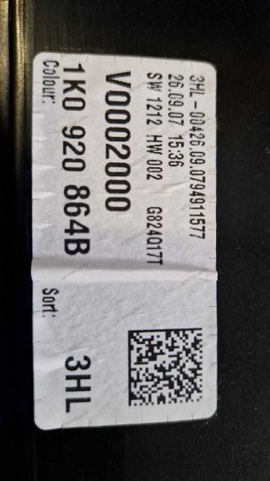 Ceas bord VW Golf 5 cod 1K0 920 864B