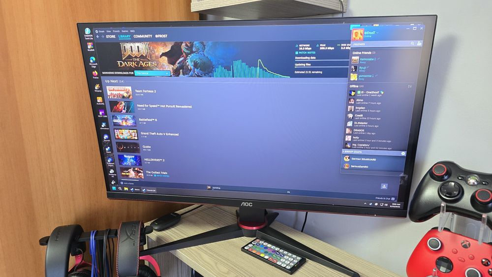 Monitor AOC AOC 27G2SPAE/BK 165 Hz