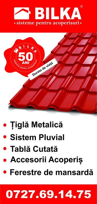 Țiglă metalică Bilka plata în rate