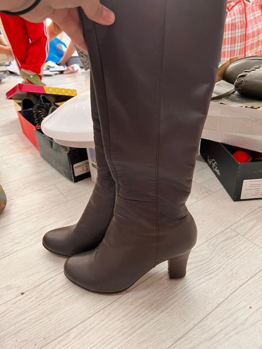 Сапоги женские длинные