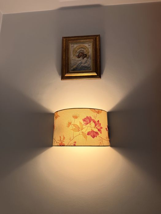 Abajururi Lustre cilindrice Voyage Maison cu imprimeu botanic – 7 bucăți