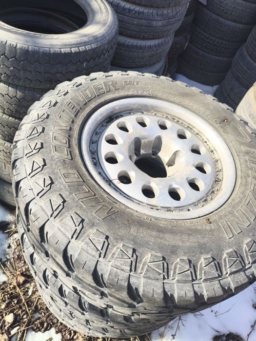 Продам резину с дисками 6*139.7