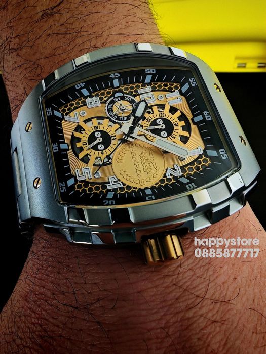 INVICTA Racing Champions Silver 47 mm, Инвикта нов ръчен часовник