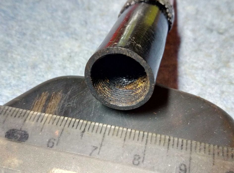 Старинно Царско Руско КЕХЛИБАРЕНО ЦИГАРЕ Кехлибар със СРЕБЪРЕН Обков