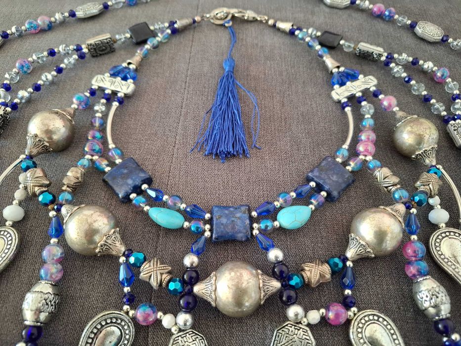 Етно колие за тяло Уникат