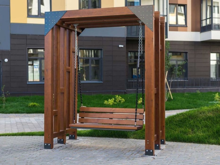 Производим качественные МАФ качели для вашего парка или двора!