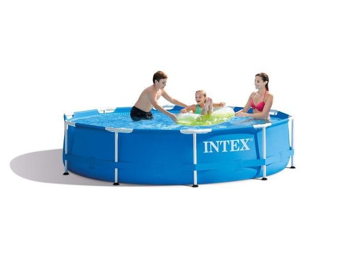 Каркасный бассейн 305×76 INTEX стойка бассейн stoyka basseyn baseyin