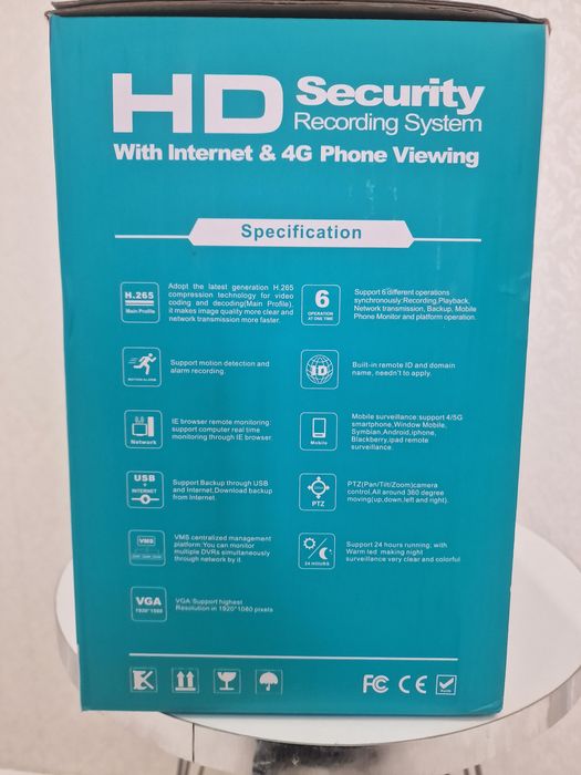 Камера видеонаблюдения 512МБ