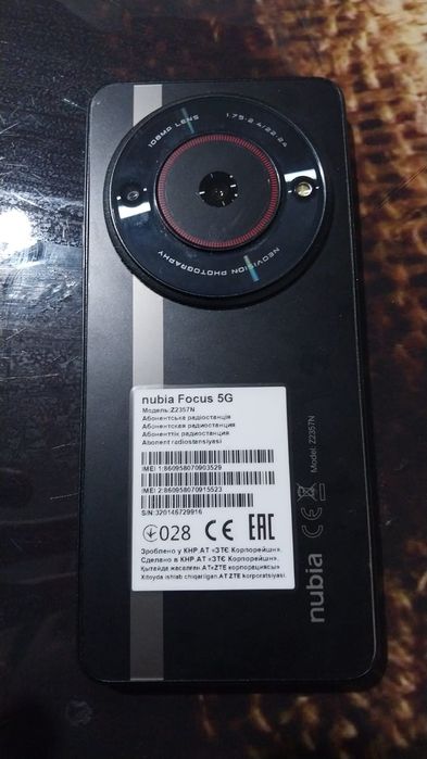 Nubia focus 5g 256гб