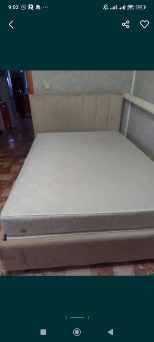 Продам кровать с матрасом новая