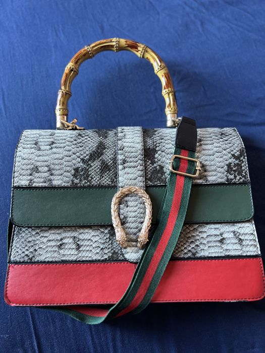 Чанта Gucci с дълга и къса дръжка