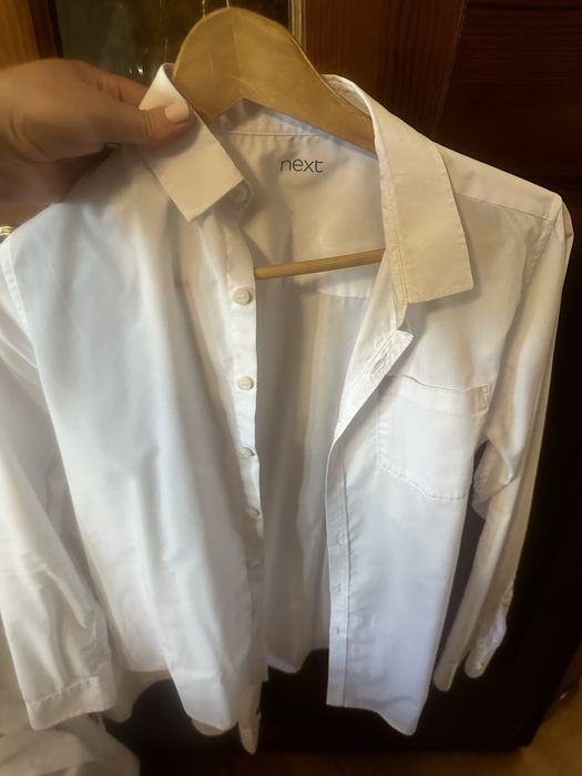 Белые рубашки школьные