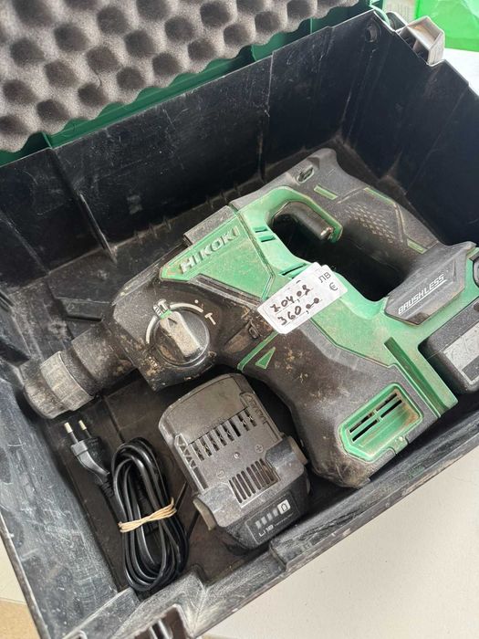 Комплект Винтоверт Hikoki ds18df и Перфоратор Hikoki dh18dbl