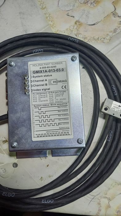 Encoder liniar GMX1A-013 -03.0 folosit  pe mașinile  de tăiat Holzma
