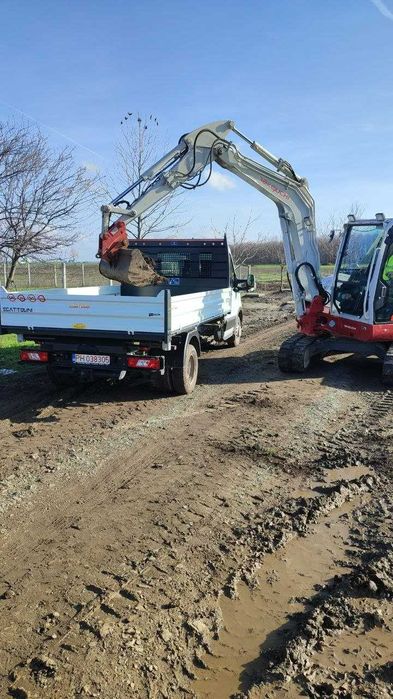 Inchiriere utilaje sapatura excavator/miniexcavator/transport agregate