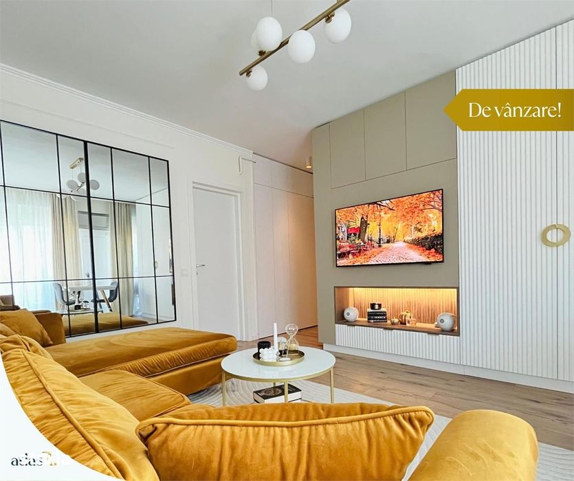 Apartament 2 camere + birou | 70,35 mp | Freya Home