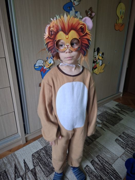 Costum pentru carnaval leu.