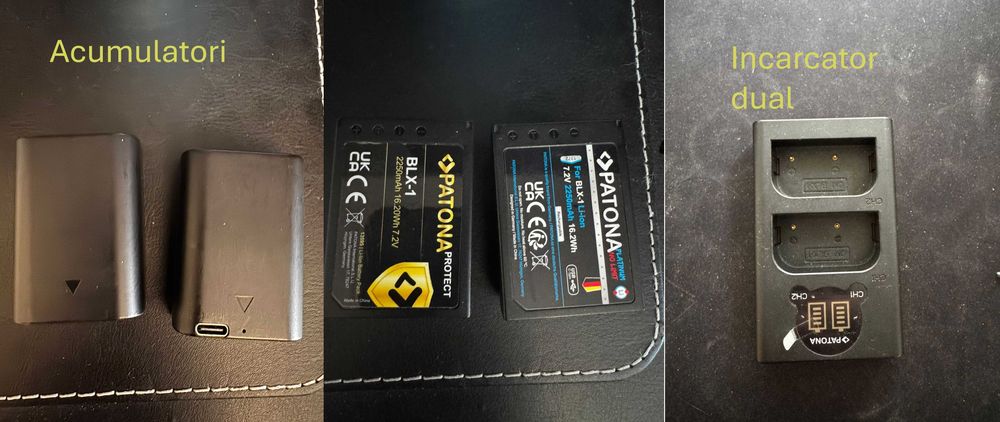 Blitzuri studio, fundaluri, stative, acumulatori, obiectiv- oferta!!