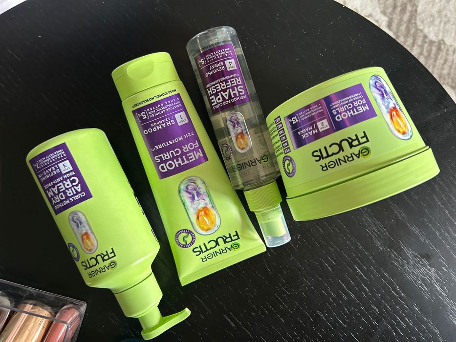Garnier set Ptr părul creț