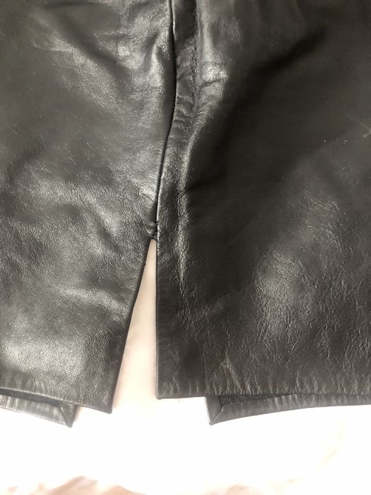 Юбка кожаная 44-46