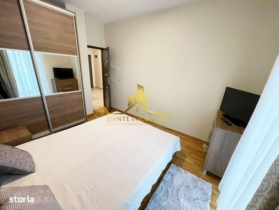 2 camere, mobilat modern, bloc nou, terasa, Calea Turzii, UTCN