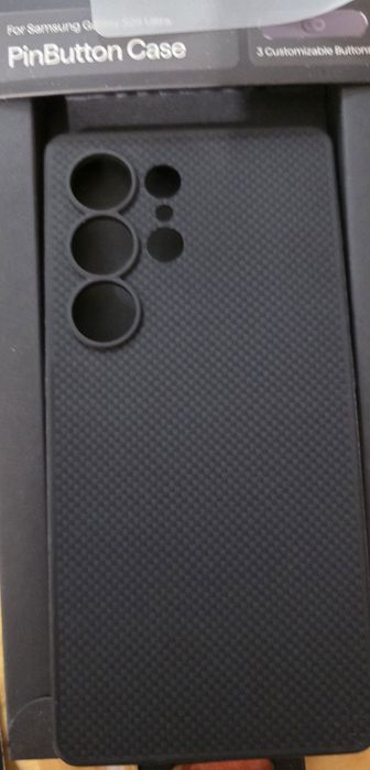 S25Ultra Pitaka Pinbutton husa + MagEZ grip