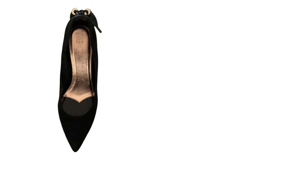 Pantofi Ted Baker 37, purtați o data, negri, piele