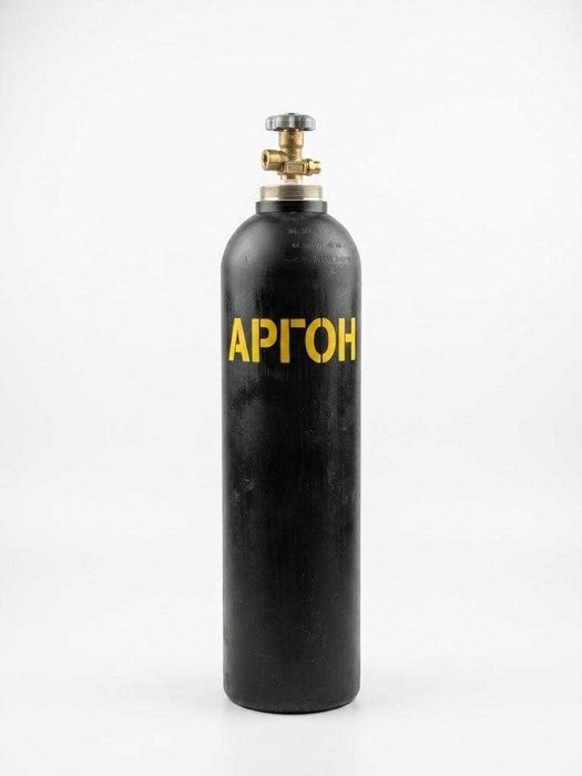 Аргон 10 литров — заправленный баллон