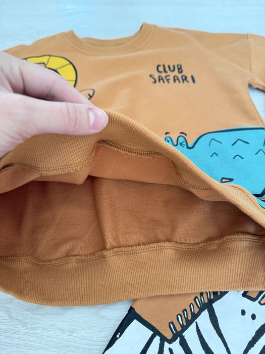 Комплект для мальчиков свитер и штаны из хлопка, для дома, сада