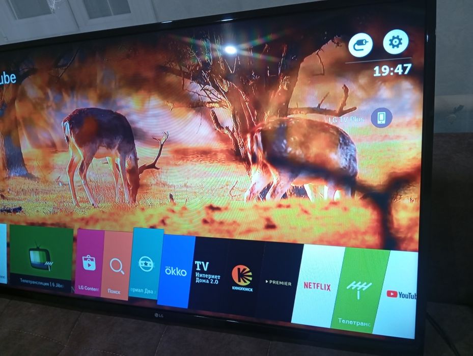 Продам SMART телевизор LG49LH590V 4К диагональ 124см