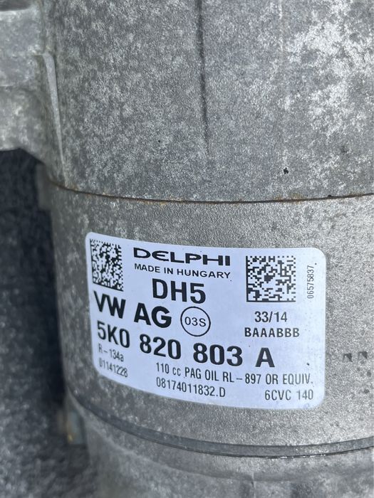 Compreso Clima / AC VW Golf , Jetta , Passat , Seat Leon , Skoda