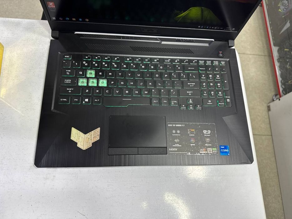 Asus Tuf Gaming core i5-11260H DDR4 16/512 SSD RTX 3050 Ti 4GB