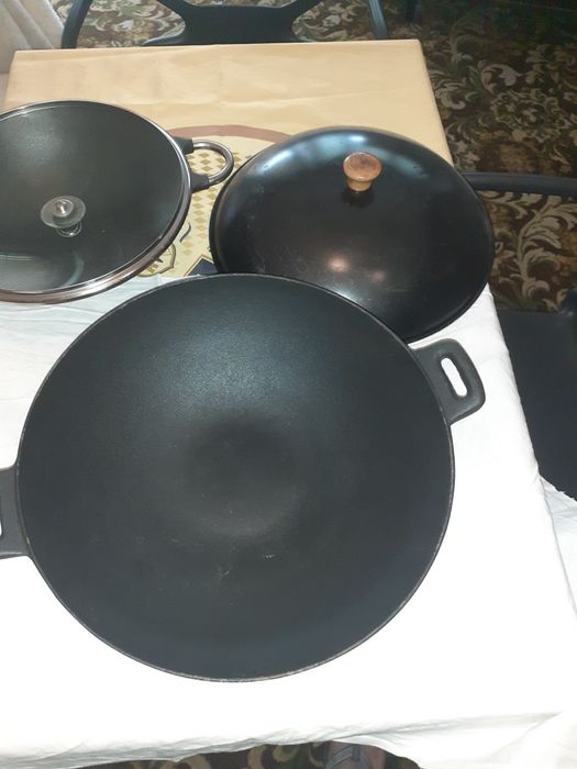 Чугунен уок голям с капак