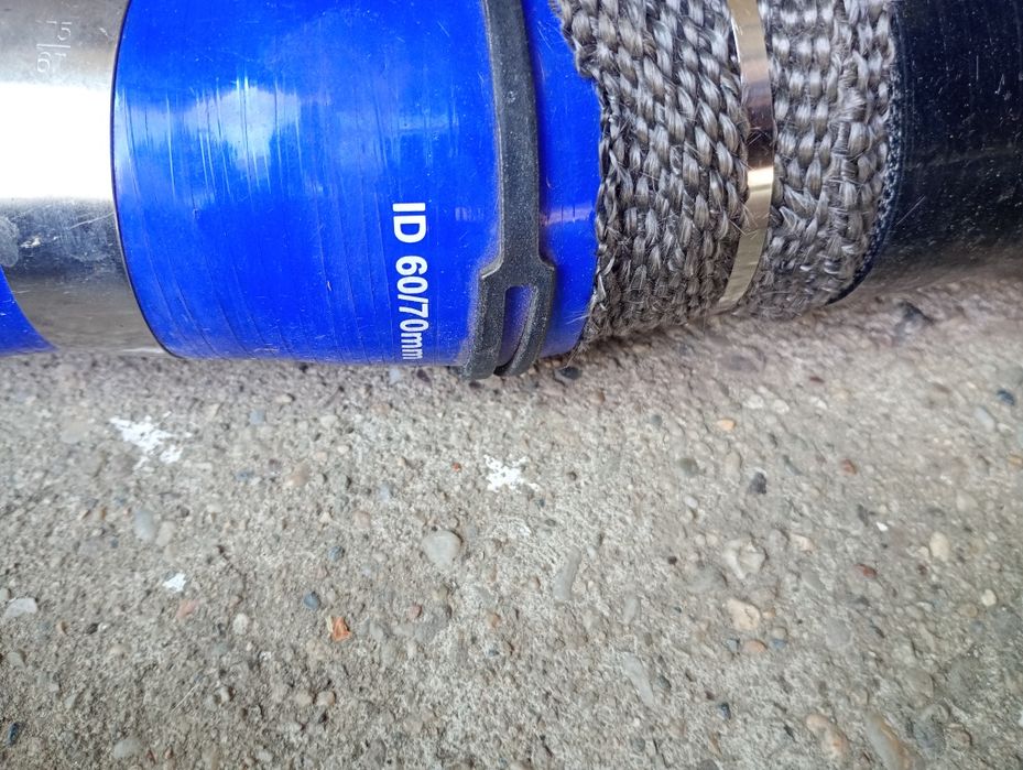 Vând traseu inox filtru aer conic si banda termica !