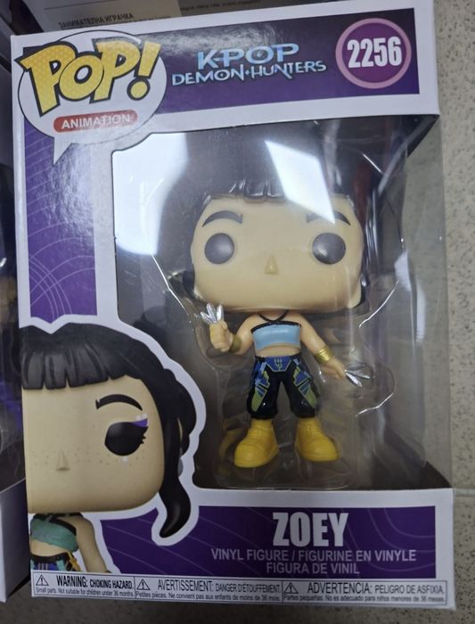 Funko Pop фигурки K-Pop Demon Hunters Rumi/Mira/Zoey/Jinu, Фънко Поп фигурка Руми/Мира/Зоуи/Джину