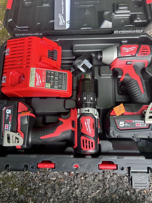 Milewaukee set 18v