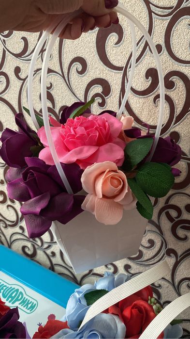 Мыльные розы в наличии