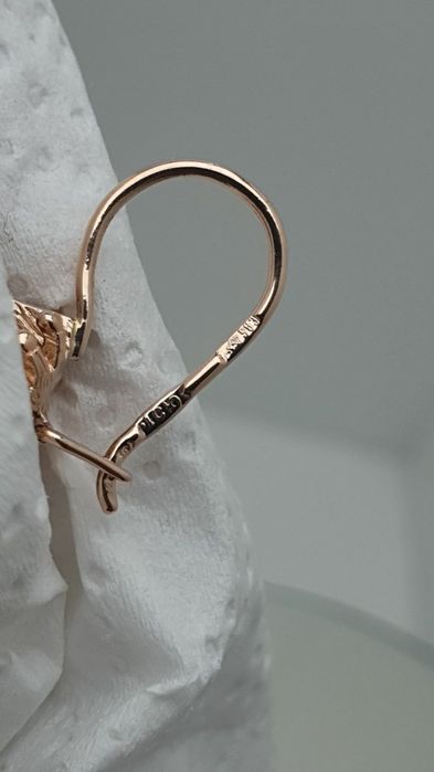 Ссср1981год Свердловские заводские серьги с Корунд Александрито