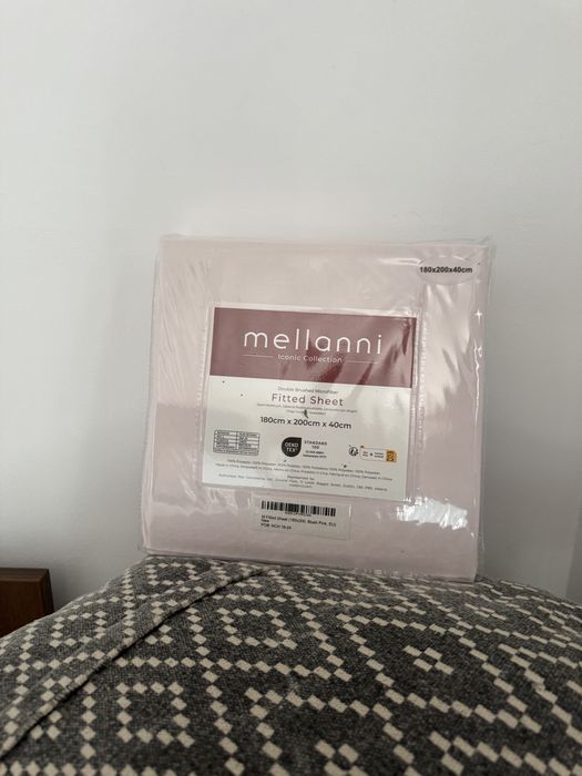 cearceaf cu elastic Mellanni - Iconic Collection,