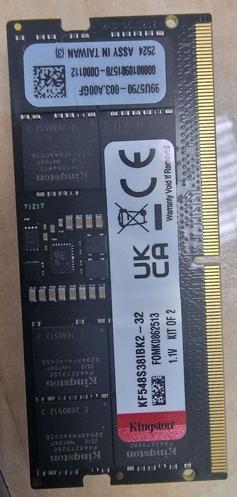 Memorie DDR5 Laptop 2x16 Gb negociabil.