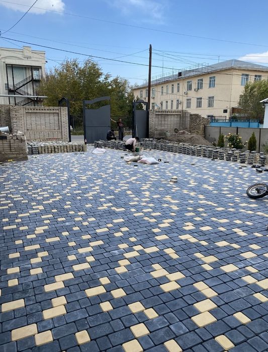 Укладка Брусчатки