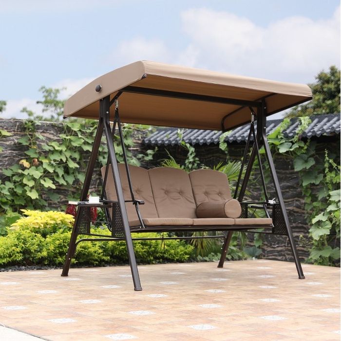 Садовая качеля kachilo навес