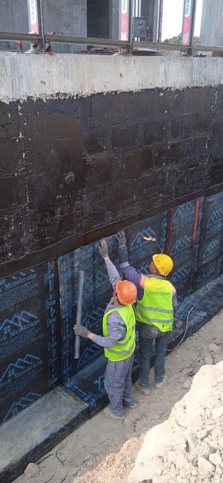 Гидроизоляция всех видов кровли и бетона мастика битум, рубероид, изол