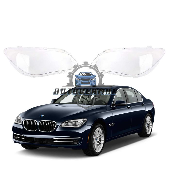 Капаци фарове BMW 7 Series F01 F02 (08-15) стъкло фар крушки БМВ 7 Серия Ф01 Ф02 xenon